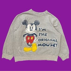 90s Disney Mickey Mouse “I’m the Original Mouse” Crewneck